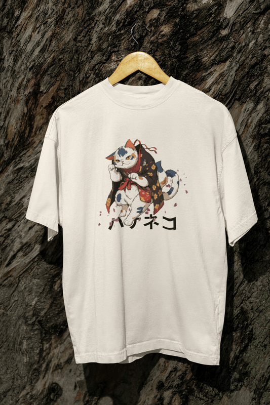 Oversized t-shirt - Bakeneko