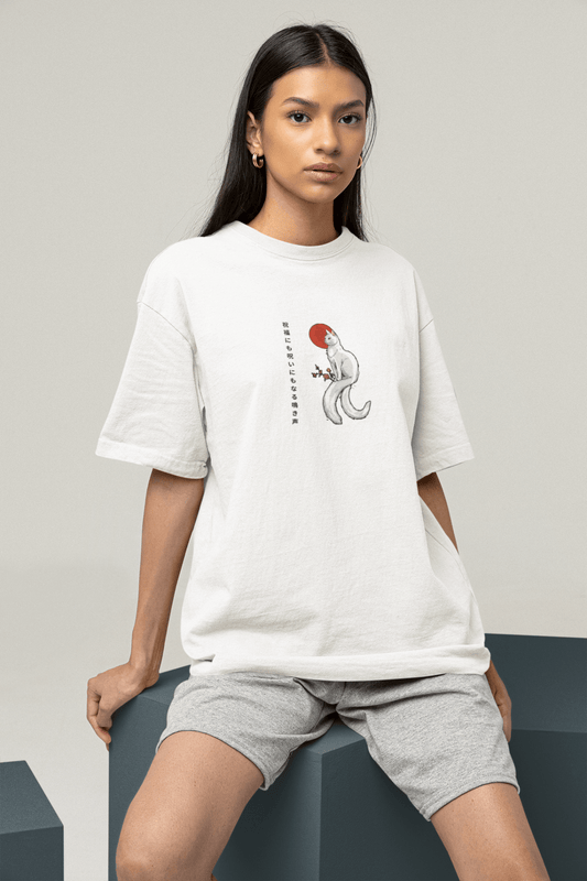 Oversized t-shirt - Nekomata